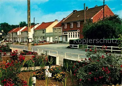 AK / Ansichtskarte Esquelbecq La Poste et le Nouveau Quartier Esquelbecq