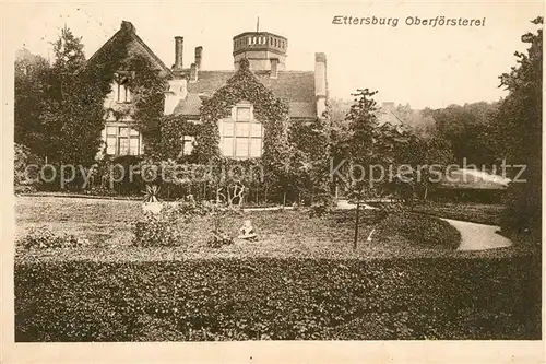 AK / Ansichtskarte Ettersburg Oberfoersterei Ettersburg