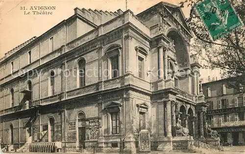 AK / Ansichtskarte Avignon_Vaucluse Le Theatre Theater Avignon Vaucluse