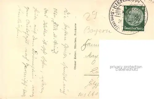 AK / Ansichtskarte Kiefersfelden Panorama mit Geigelsteingruppe Kiefersfelden