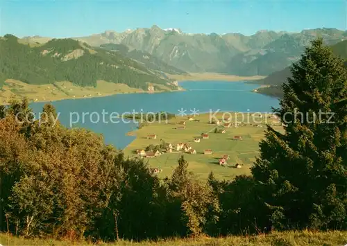 AK / Ansichtskarte Einsiedeln_SZ Siehlsee Einsiedeln SZ