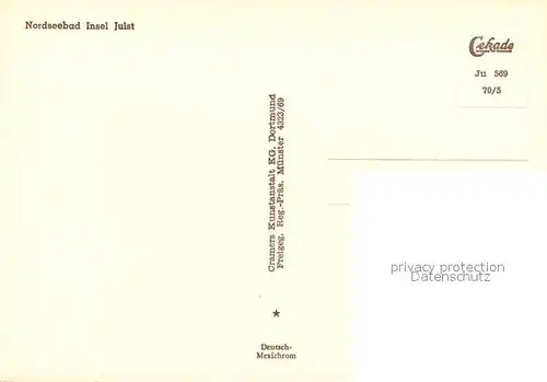 AK / Ansichtskarte Insel_Juist Fliegeraufnahme Insel_Juist