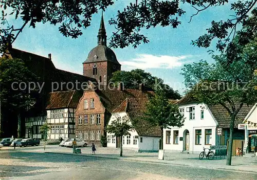 AK / Ansichtskarte Burg_Fehmarn Blick zur Kirche Burg Fehmarn