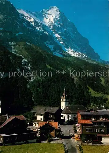 AK / Ansichtskarte Grindelwald mit Eiger Grindelwald