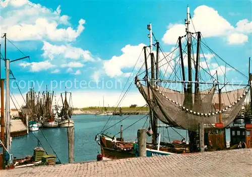 AK / Ansichtskarte Norddeich_Ostfriesland Fischereihafen Norddeich_Ostfriesland