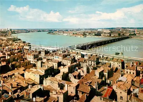 AK / Ansichtskarte Bordeaux La Garonne et le Pont de pierre Bordeaux