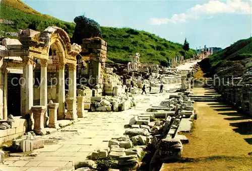 AK / Ansichtskarte Efes Hadrian temple Kuretienstrasse Efes