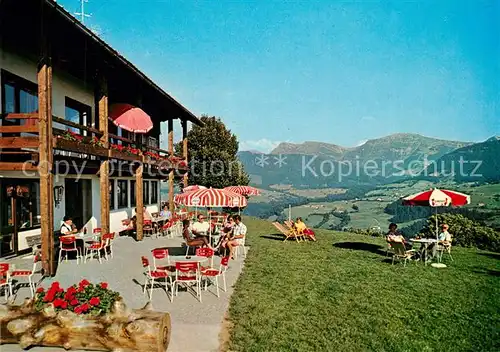 AK / Ansichtskarte Oberstaufen Berghof am Paradies Oberstaufen