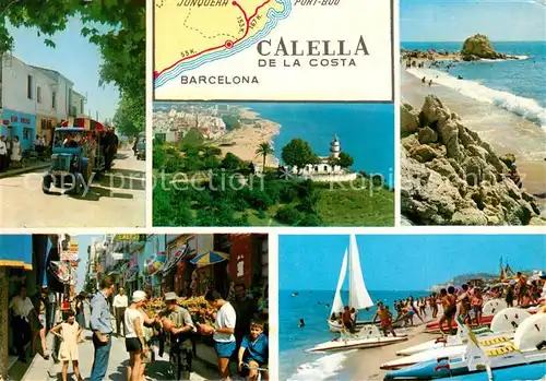 AK / Ansichtskarte Calella_de_la_Costa Vista de la poblacion Calella_de_la_Costa