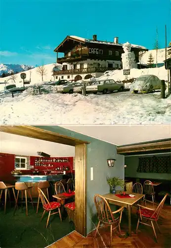 AK / Ansichtskarte Reit_Winkl Alpenhof Cafe Restaurant Pension Reit_Winkl