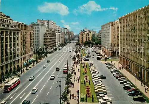 AK / Ansichtskarte Bukarest Boulevard Magheru Bukarest