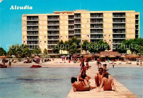AK / Ansichtskarte Alcudia_Mallorca Playa del Puerto Alcudia Mallorca