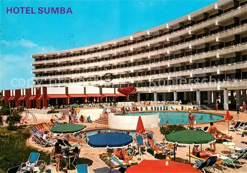 AK / Ansichtskarte Cala_Millor_Mallorca Hotel Sumba Pool Cala_Millor_Mallorca