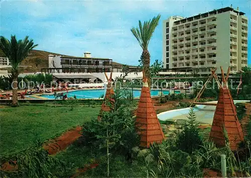 AK / Ansichtskarte Jandia Hotel Jandia Pool Tipis Jandia