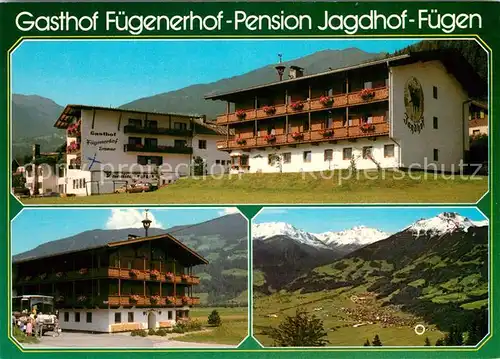 AK / Ansichtskarte Fuegen Gasthof Fuegenerhof Pension Jagdhof Fuegen Fuegen