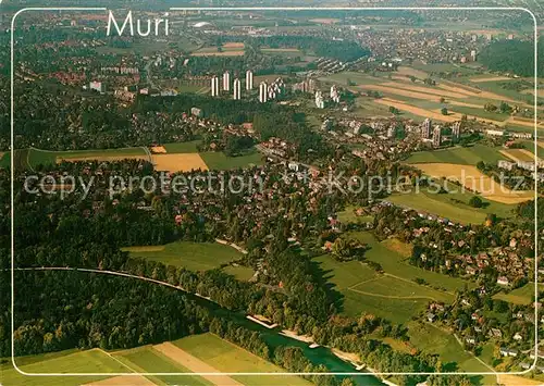 AK / Ansichtskarte Muri_BE Fliegeraufnahme Muri_BE