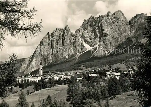 AK / Ansichtskarte Cortina_d_Ampezzo mit Pomagagnon Cortina_d_Ampezzo