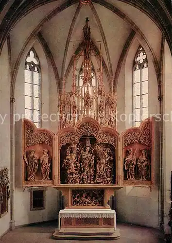 AK / Ansichtskarte Breisach_Rhein St Stephans Muenster Hochaltar Breisach Rhein