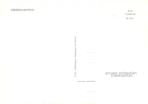 AK / Ansichtskarte Breisach_Rhein St Stephans Muenster Inneres Teilansichten Breisach Rhein