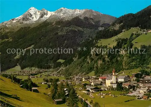 AK / Ansichtskarte Neustift_Stubaital_Tirol mit Brennerspitze Neustift_Stubaital_Tirol