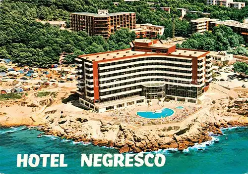 AK / Ansichtskarte Salou Hotel Negresco Fliegeraufnahme Salou