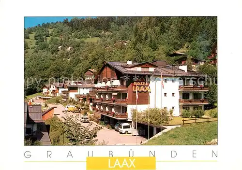 AK / Ansichtskarte Laax Sporthotel Laax Laax