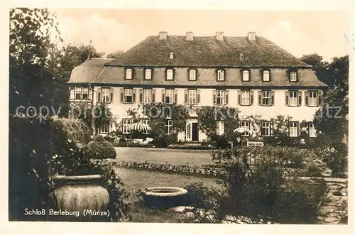 AK / Ansichtskarte Berleburg_Bad Schloss Berleburg Muenze Berleburg_Bad