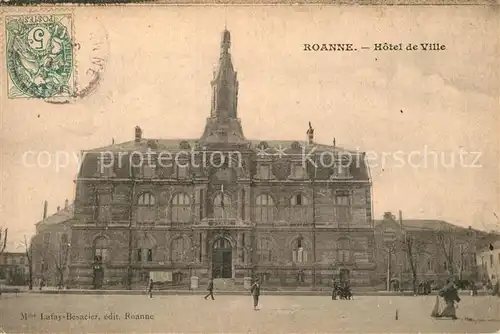 AK / Ansichtskarte Roanne_Loire Hotel de Ville Roanne Loire