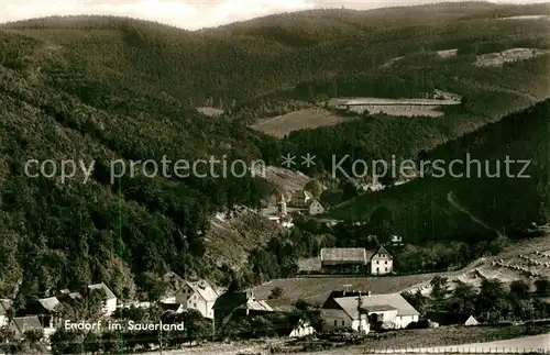 AK / Ansichtskarte Endorf_Sauerland Gasthof Pension Wahle Endorf_Sauerland