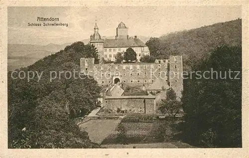 AK / Ansichtskarte Attendorn Schloss Schnellenberg Attendorn