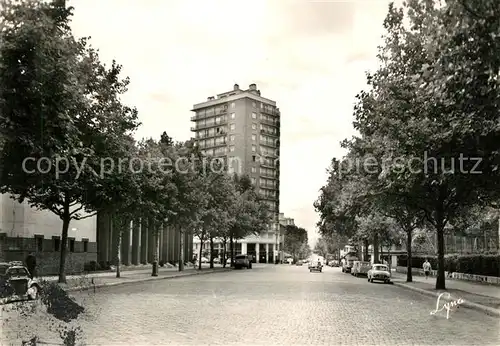 AK / Ansichtskarte Paris Avenue des Moulineaux Stade Pierre de Coubertin Paris