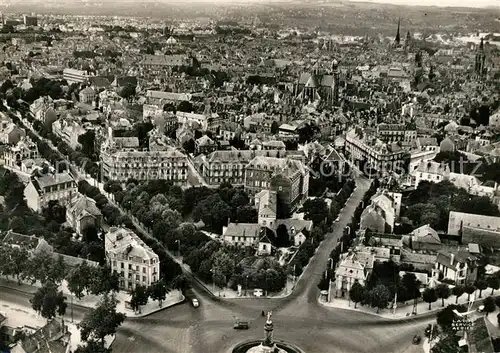 AK / Ansichtskarte Dijon_Cote_d_Or Place du 30 Octobre vue aerienne Dijon_Cote_d_Or