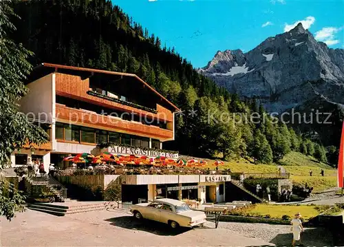 AK / Ansichtskarte Hinterriss_Tirol Alpengasthof Eng am Grossen Ahornboden Karwendelgebirge Hinterriss Tirol
