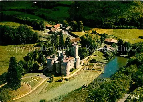 AK / Ansichtskarte Montbrun_Lot Chateaux en Limousin Forteresse Vue aerienne Montbrun Lot