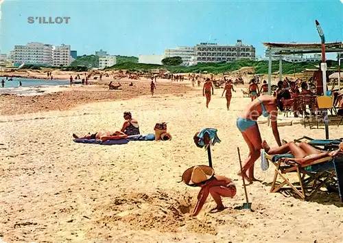 AK / Ansichtskarte S_Illot Strandpartie S_Illot