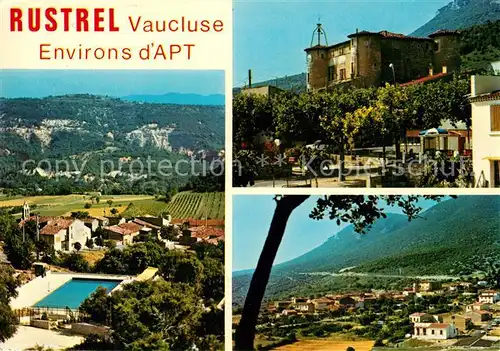 AK / Ansichtskarte Rustrel Village provencal a proximite de la montagne du Luberon Rustrel