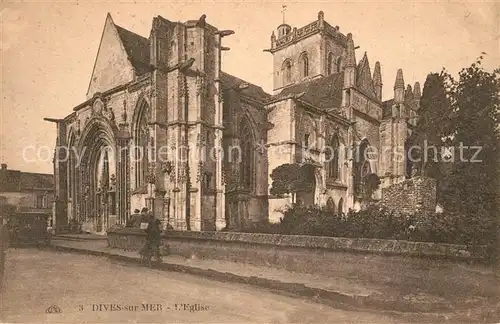 AK / Ansichtskarte Dives sur Mer Eglise Dives sur Mer