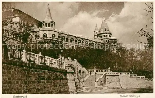 AK / Ansichtskarte Budapest Fischerbastei Budapest