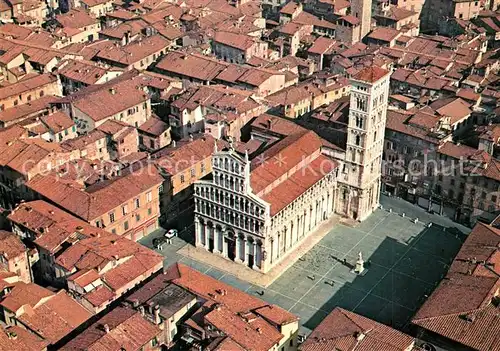 AK / Ansichtskarte Lucca Fliegeraufnahme S. Michele Lucca