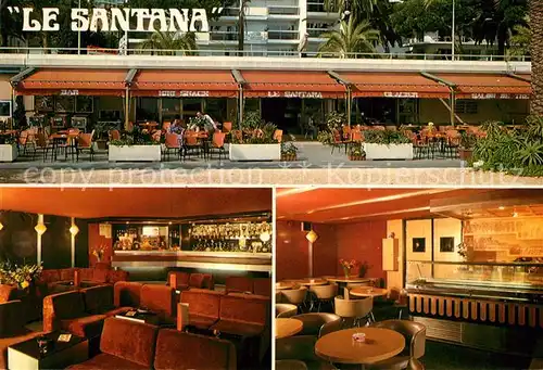 AK / Ansichtskarte Menton_Alpes_Maritimes Bar Glacier Le Santana Menton_Alpes_Maritimes