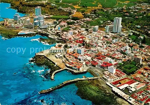 AK / Ansichtskarte Puerto_de_la_Cruz Fliegeraufnahme Puerto_de_la_Cruz