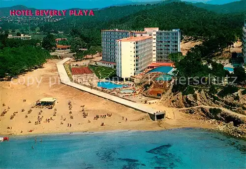 AK / Ansichtskarte Paguera_Mallorca_Islas_Baleares Fliegeraufnahme Hotel Beverly Playa Paguera_Mallorca