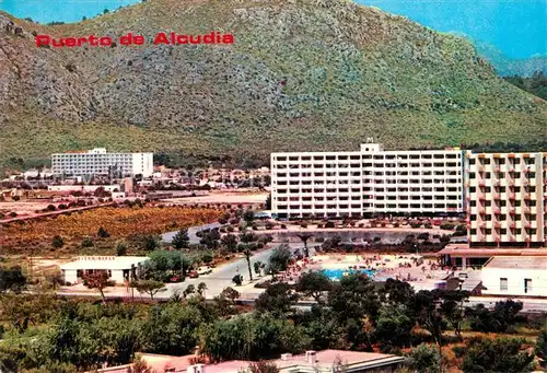 AK / Ansichtskarte Puerto_de_Alcudia Fliegeraufnahme Puerto_de_Alcudia