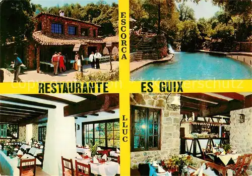 AK / Ansichtskarte Lluc Restaurant es Guix Lluc