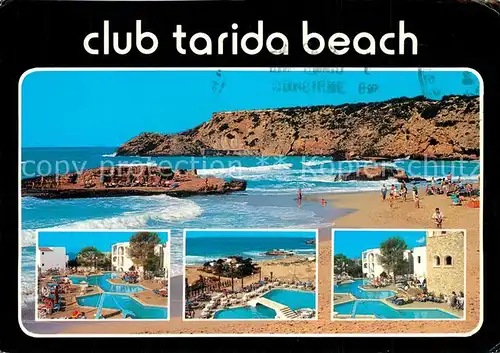 AK / Ansichtskarte Ibiza_Islas_Baleares Club Tarida Beach Ibiza_Islas_Baleares