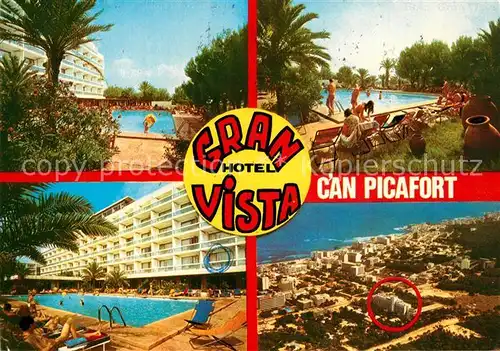 AK / Ansichtskarte Can_Picafort_Mallorca Gran Hotel Vista Can_Picafort_Mallorca