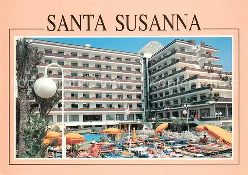 AK / Ansichtskarte Santa_Susanna Hotel Pool Santa Susanna