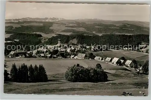 AK / Ansichtskarte St_Maergen Feldbergblick mit Alpen St_Maergen