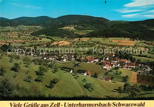 AK / Ansichtskarte Unterharmersbach Panorama Unterharmersbach