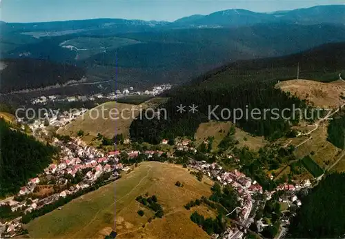 AK / Ansichtskarte Wildemann Fliegeraufnahme Wildemann